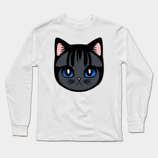 Cute Cat Illustration Nº3 Long Sleeve T-Shirt